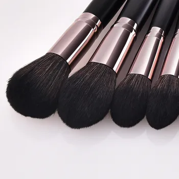 17PCS Black Wooden Cosmetic Makeup Brush Foundation Powder Eyeshadow Brush Transparent Handle Cosmetic nature bristle T0417
17PCS Black Wooden Cosmetic Makeup Brush Foundation Powder Eyeshadow Brush Transparent Handle Cosmetic nature bristle T0417