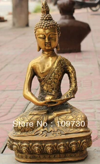 B0601 free shipping 13" Chinese Tibetan Buddhism Bronze Shakyamuni Sakyamuni Buddha Dragon States statue
B0601 free shipping 13" Chinese Tibetan Buddhism Bronze Shakyamuni Sakyamuni Buddha Dragon States statue