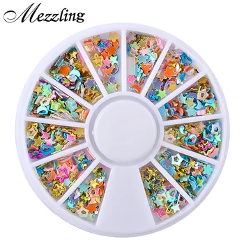 Mezzling Mixed Heart Flowers Moon Glitter Nail Art Sequins Wheel 3D Hot DIY Manicure Nail Accessories Tools
Mezzling Mixed Heart Flowers Moon Glitter Nail Art Sequins Wheel 3D Hot DIY Manicure Nail Accessories Tools