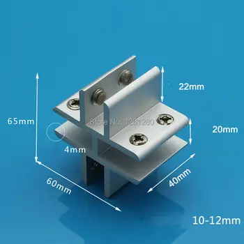 free shipping 10-12MM Aluminum glass clamp T window clamp folder shelf connector Furniture Hardware fitting diy handmade
free shipping 10-12MM Aluminum glass clamp T window clamp folder shelf connector Furniture Hardware fitting diy handmade