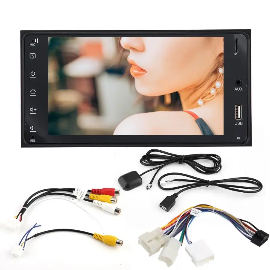 Car 7inch Multimedia Player BT Hands-free Car MP5 Player FM Stereo Radio Reverse Camera GPS Navigation for Android oto teypleri
Car 7inch Multimedia Player BT Hands-free Car MP5 Player FM Stereo Radio Reverse Camera GPS Navigation for Android oto teypleri