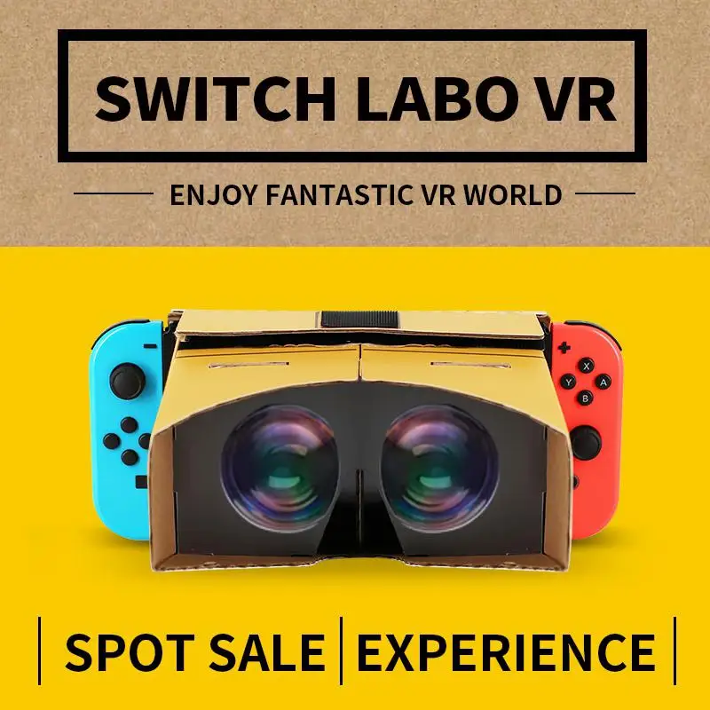 Virtual Reality Glasses 3D Glasses VR Box Movies Game for SWITCH VR glasses ForZelda for Odyssey games r29
Virtual Reality Glasses 3D Glasses VR Box Movies Game for SWITCH VR glasses ForZelda for Odyssey games r29