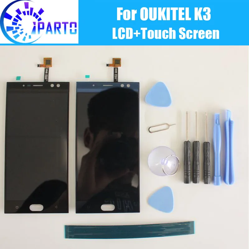 Oukitel K3 LCD Display+Touch Screen Assembly 100% Original Tested LCD Digitizer Glass Panel Replacement For Oukitel K3
Oukitel K3 LCD Display+Touch Screen Assembly 100% Original Tested LCD Digitizer Glass Panel Replacement For Oukitel K3