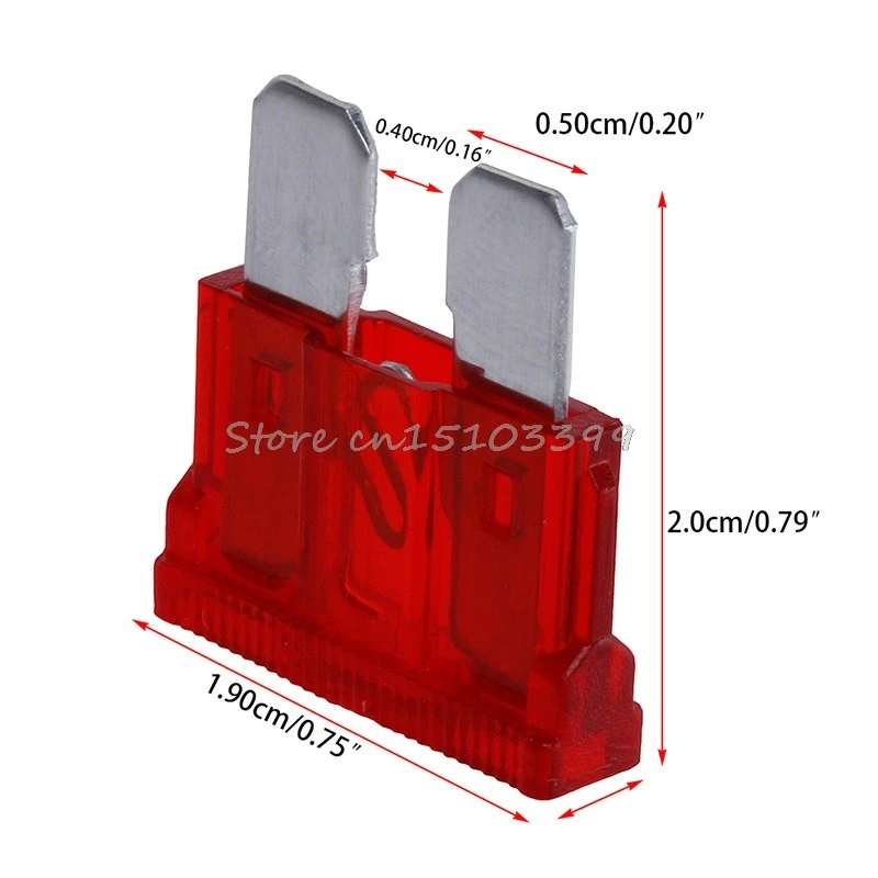 10Pcs 10AMP Blade Fuses Standard Red 10A Flat Fuse Car Bike Motorcycle Van Auto Drop Ship
10Pcs 10AMP Blade Fuses Standard Red 10A Flat Fuse Car Bike Motorcycle Van Auto Drop Ship