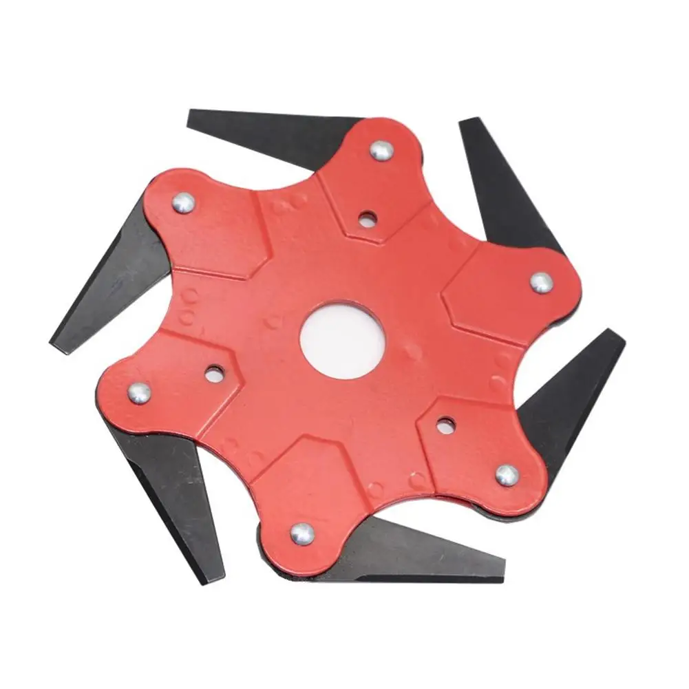 NEW 6 Blade Grass Trimmer Head Weed Brush Cutter Blade Head Easy Cutting Garden Grass Trimmer Head For Lawn Mower
NEW 6 Blade Grass Trimmer Head Weed Brush Cutter Blade Head Easy Cutting Garden Grass Trimmer Head For Lawn Mower