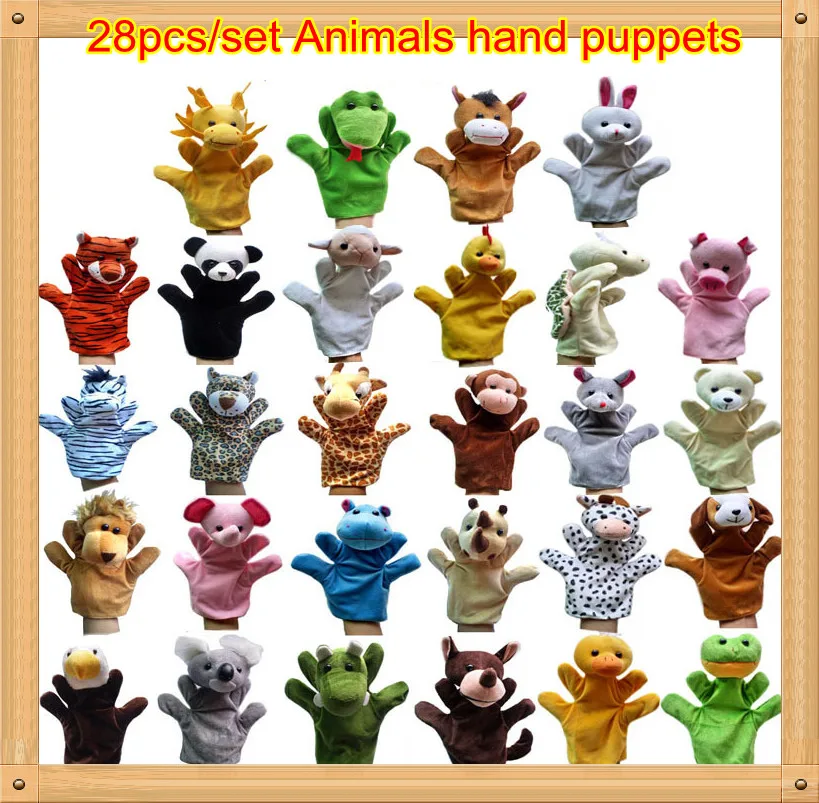 Hot Cute Big Size Animal Hand Puppet Dolls Plush Baby Child Zoo Animal Hand Glove Puppet Finger Sack Plush Toy
Hot Cute Big Size Animal Hand Puppet Dolls Plush Baby Child Zoo Animal Hand Glove Puppet Finger Sack Plush Toy