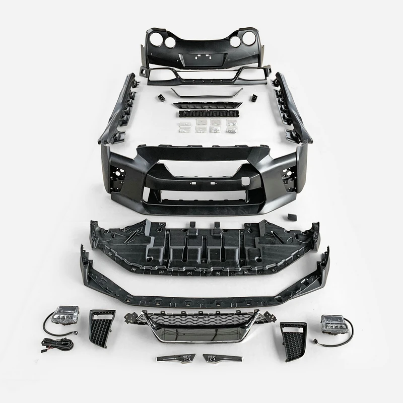 Car Accessories For Nissan R35 GTR 2008-2016 CBA DBA Upgrade to MY17 2017 On PP Polypropylene Full Set Body Kit Inc Hood and DRL
Car Accessories For Nissan R35 GTR 2008-2016 CBA DBA Upgrade to MY17 2017 On PP Polypropylene Full Set Body Kit Inc Hood and DRL