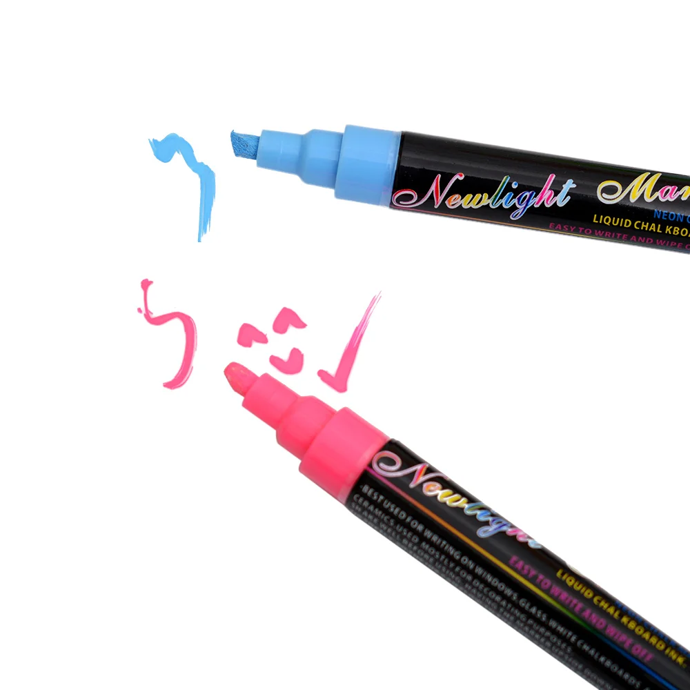 8 Colours Highlighter Pen 5mm Liquid Chalk Fluorescent Neon Marker LED Glass board Art Marker Pens Office Supplies
8 Colours Highlighter Pen 5mm Liquid Chalk Fluorescent Neon Marker LED Glass board Art Marker Pens Office Supplies