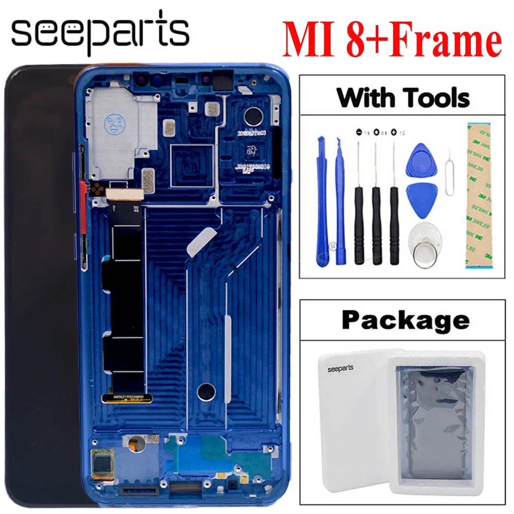 TFT Quality For Xiaomi Mi 8 LCD MI 8 Display Digitizer Assembly Touch Screen Replacement 6.21" Xiaomi Mi8 LCD Mi 8 LCD
TFT Quality For Xiaomi Mi 8 LCD MI 8 Display Digitizer Assembly Touch Screen Replacement 6.21" Xiaomi Mi8 LCD Mi 8 LCD