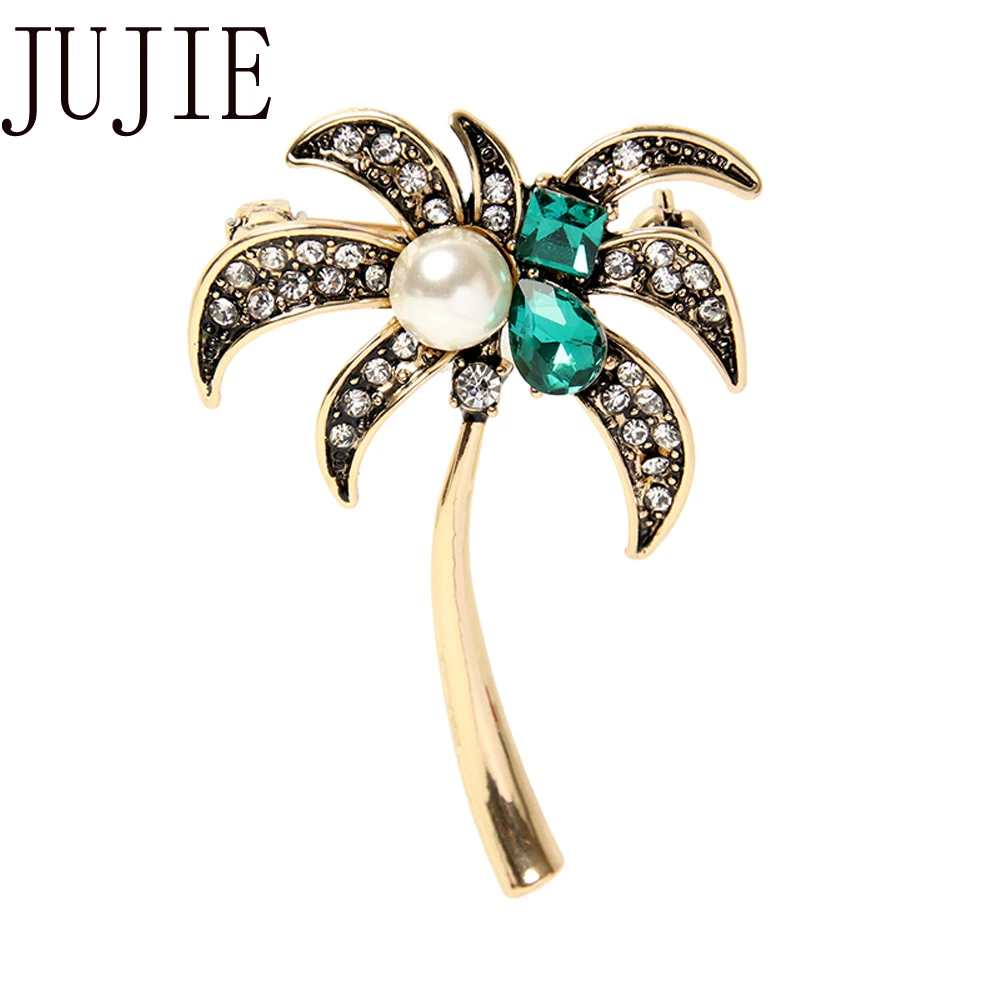 JUJIE Fashion Crystal Tree Brooches For Women 2019 New Style Pearl Plant Brooch Pins Jewelry Dropshipping
JUJIE Fashion Crystal Tree Brooches For Women 2019 New Style Pearl Plant Brooch Pins Jewelry Dropshipping