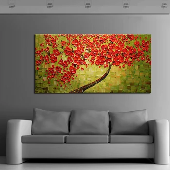 Free shipping Abstract Beautiful Red Flower Tree Knife Oil Painting On Canvas Flower Picture Wall Art Home Decor Nice Gift
Free shipping Abstract Beautiful Red Flower Tree Knife Oil Painting On Canvas Flower Picture Wall Art Home Decor Nice Gift