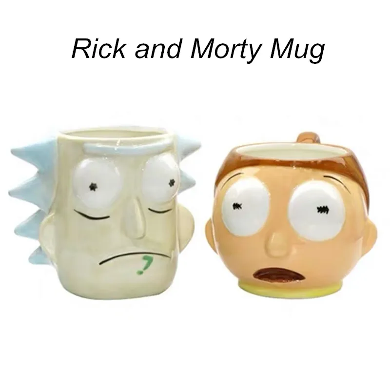 3D Rick and morty Coffee Mugs Ceramic Cups and Mugs Funny Cartoon Mark Creative Drinkware Cup
3D Rick and morty Coffee Mugs Ceramic Cups and Mugs Funny Cartoon Mark Creative Drinkware Cup
