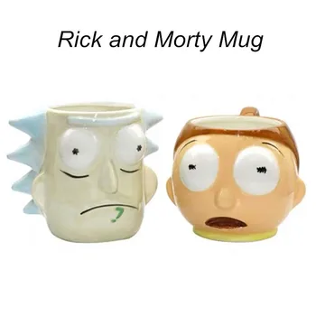 3D Rick and morty Coffee Mugs Ceramic Cups and Mugs Funny Cartoon Mark Creative Drinkware Cup
3D Rick and morty Coffee Mugs Ceramic Cups and Mugs Funny Cartoon Mark Creative Drinkware Cup