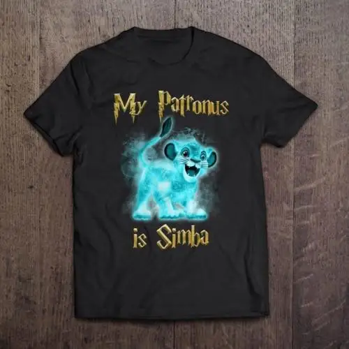 My Patronus is Simba T Shirt Black Cotton Men Cool Casual pride t shirt men Unisex New Fashion tshirt free shipping tops ajax
My Patronus is Simba T Shirt Black Cotton Men Cool Casual pride t shirt men Unisex New Fashion tshirt free shipping tops ajax