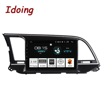 Idoing 9"1Din Car Android 8.0 Radio Multimedia Player For Hyundai Elantra 2016 GPS Navigation and Glonass 4G RAM 64G ROM 8 Core
Idoing 9"1Din Car Android 8.0 Radio Multimedia Player For Hyundai Elantra 2016 GPS Navigation and Glonass 4G RAM 64G ROM 8 Core
