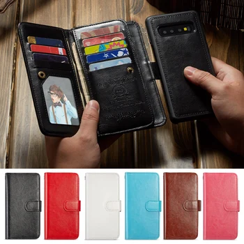 Multifunction 2 in 1 Magnetic Removable 9 Cards Wallet Case For Samsung Galaxy S10 S10 Plus S10e Case Leather Flip Cover Luxury
Multifunction 2 in 1 Magnetic Removable 9 Cards Wallet Case For Samsung Galaxy S10 S10 Plus S10e Case Leather Flip Cover Luxury