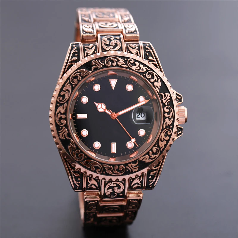 Creative Sculpture Luxury designer Fashion Steel Strap Watch Men Quartz-watch Casual Male Sports Business Wristwatch Clock
Creative Sculpture Luxury designer Fashion Steel Strap Watch Men Quartz-watch Casual Male Sports Business Wristwatch Clock