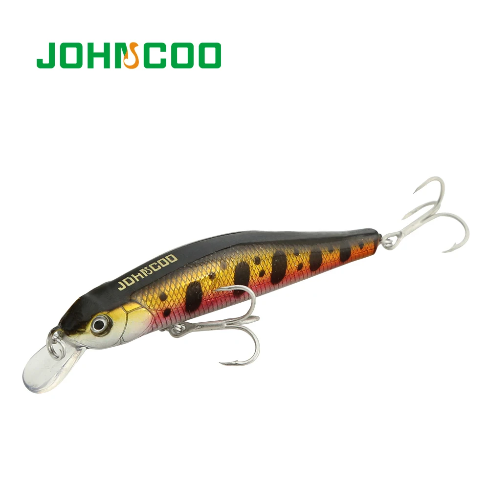 JOHNCOO Hard Fishing Bait Suspend Minnow Lure 90mm 11.5g High Quality Artificial Wobblers with Hooks Fishing Tackle
JOHNCOO Hard Fishing Bait Suspend Minnow Lure 90mm 11.5g High Quality Artificial Wobblers with Hooks Fishing Tackle