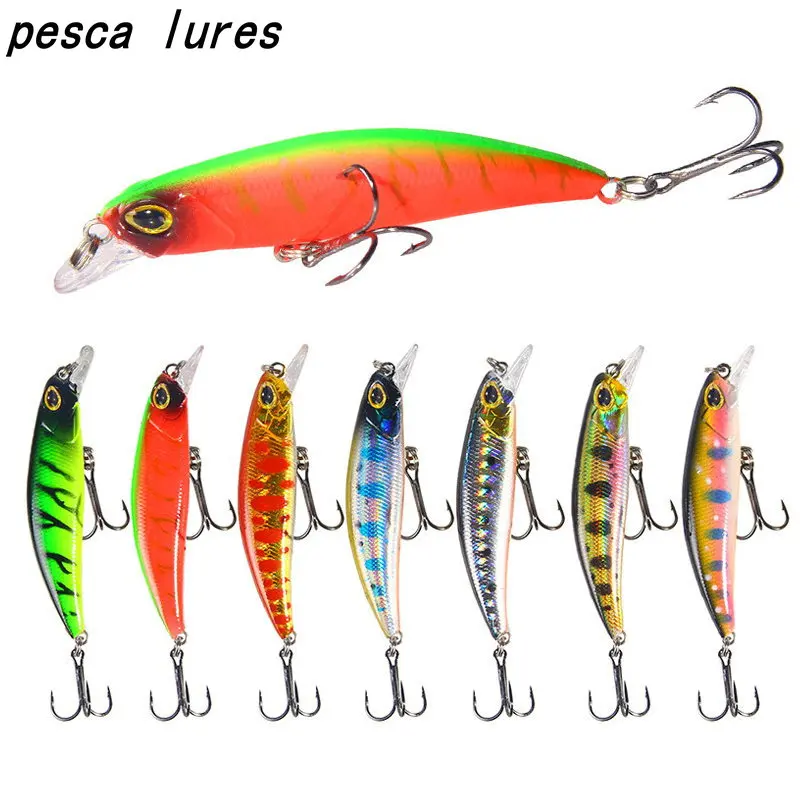 1Pc 4g 7cm Minnow Fishing Lure Wobbler Hard Crankbait Isca Artificial Bait Fishing Lures Pike Carp Swimbait For Trout
1Pc 4g 7cm Minnow Fishing Lure Wobbler Hard Crankbait Isca Artificial Bait Fishing Lures Pike Carp Swimbait For Trout