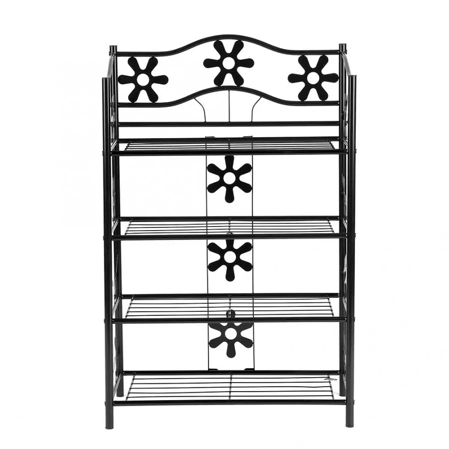 4-Tier Elegant Iron Potted Plants Display Stand Rack Shoes Shelf Storage Organizer Home Decor
4-Tier Elegant Iron Potted Plants Display Stand Rack Shoes Shelf Storage Organizer Home Decor