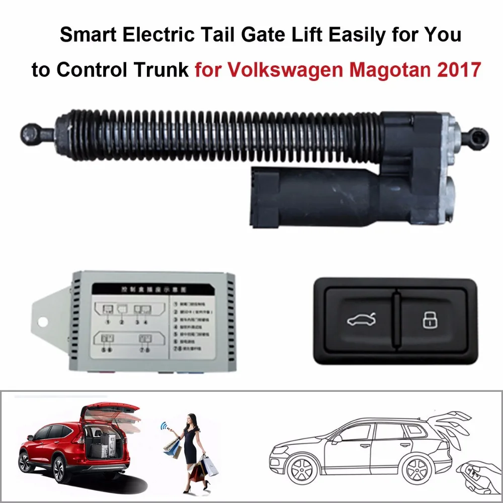 Smart Auto Electric Tail Gate Lift for Volkswagen VW Magotan 2017 Control Set Height Avoid Pinch With Latch
Smart Auto Electric Tail Gate Lift for Volkswagen VW Magotan 2017 Control Set Height Avoid Pinch With Latch