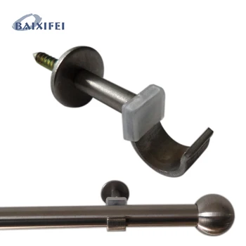 4 Pcs D12mm Curtain Rod Decorative Bracket Cafe Rod , Curtain Accessories Bracket for Window Decoration
4 Pcs D12mm Curtain Rod Decorative Bracket Cafe Rod , Curtain Accessories Bracket for Window Decoration