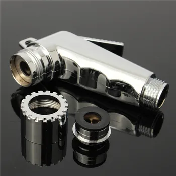 Leante Silver White Hand Held Bidet Toilet Bidet Handheld Portable Bidet Sprayer Shattaf Toilet Shower Spray Bidet Faucet 
Leante Silver White Hand Held Bidet Toilet Bidet Handheld Portable Bidet Sprayer Shattaf Toilet Shower Spray Bidet Faucet