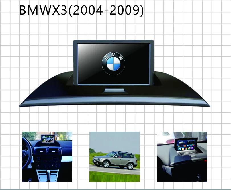 Автомобильный gps навигатор для BMW X3 E83 с android6.0 T3 раствором ips экран 1064*600 cpu 1 6G HZ rom 16G