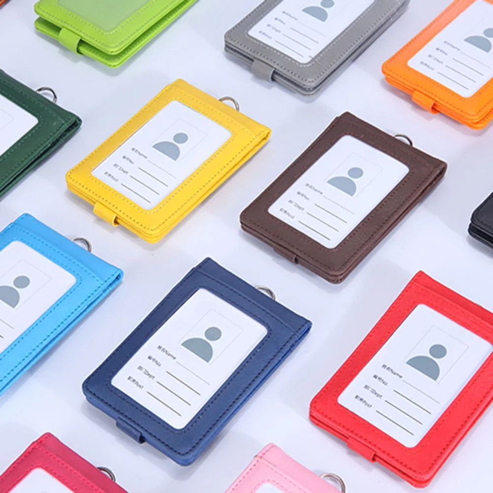 1Pc Solid Office Credit Card Holder Unisex Business Card Holder Neck Strap With Lanyard Badge Staff Bus Id Card Wallet Hot Sale
1Pc Solid Office Credit Card Holder Unisex Business Card Holder Neck Strap With Lanyard Badge Staff Bus Id Card Wallet Hot Sale