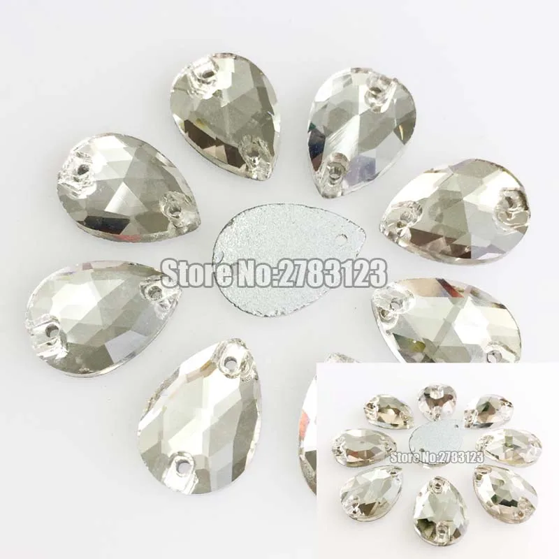 Drop shape crystal clear white faltback sew on stones with two holes,glass loose rhinestones diy/Clothing accessories
Drop shape crystal clear white faltback sew on stones with two holes,glass loose rhinestones diy/Clothing accessories