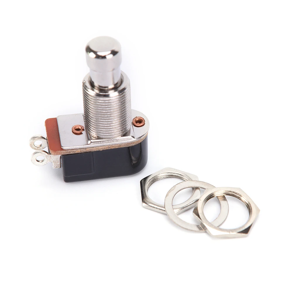 IRIN SPST Momentary Soft Touch Push Button Stomp Foot Pedal Electric Guitar Switch
IRIN SPST Momentary Soft Touch Push Button Stomp Foot Pedal Electric Guitar Switch