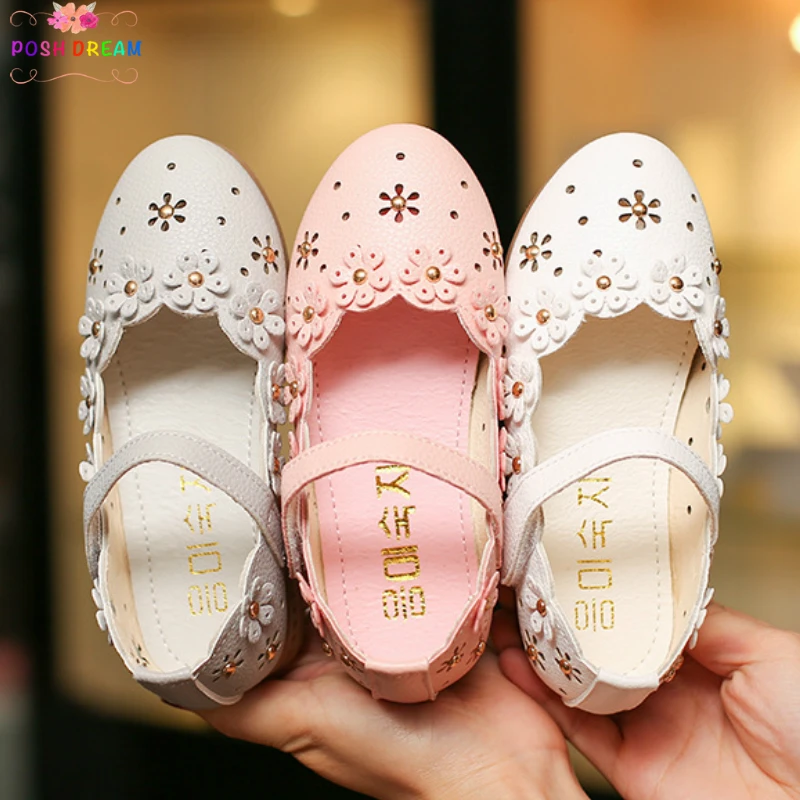 POSH DREAM Princess Children PU Leather Shoes Spring Autumn Shoes Hollow Out Soft Bottom Baby Flower Single Kids Girls Shoes
POSH DREAM Princess Children PU Leather Shoes Spring Autumn Shoes Hollow Out Soft Bottom Baby Flower Single Kids Girls Shoes