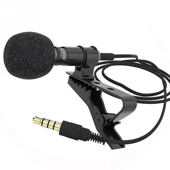 1/2Pcs/set Microphone Clip-on Collar Tie Mobile Phone Lavalier Microphone Mic for iOS Android Cell Phone Laptop Tablet Recording
1/2Pcs/set Microphone Clip-on Collar Tie Mobile Phone Lavalier Microphone Mic for iOS Android Cell Phone Laptop Tablet Recording