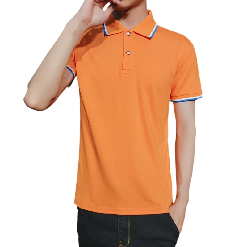 7 Colors Brand New Men's Polo Shirt Men Short Sleeve Polyester Shirt Jerseys Polo Shirts Summer Turn Down Collar Male Clothes
7 Colors Brand New Men's Polo Shirt Men Short Sleeve Polyester Shirt Jerseys Polo Shirts Summer Turn Down Collar Male Clothes