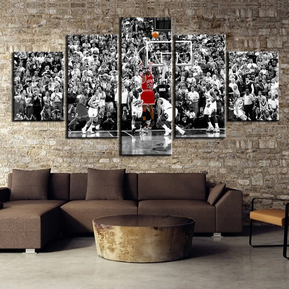 5 Pieces Vintage Michael Jordan Basketball Game For Modern Decorative Bedroom Living Room Home Wall Art Decor Artwork Framed
5 Pieces Vintage Michael Jordan Basketball Game For Modern Decorative Bedroom Living Room Home Wall Art Decor Artwork Framed