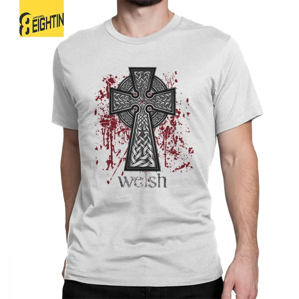 Welsh Celtic Cross Viking Valhalla Odin Simple Style T Shirt for Men Short Sleeved Tops Tees Purified Cotton Crewneck T-Shirt
Welsh Celtic Cross Viking Valhalla Odin Simple Style T Shirt for Men Short Sleeved Tops Tees Purified Cotton Crewneck T-Shirt