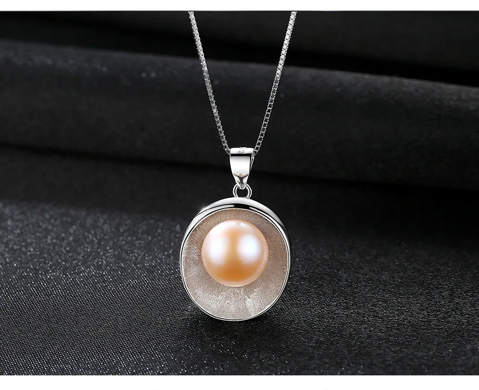S925 sterling silver natural pearl necklace simple exquisite shell pendant necklace CS01
S925 sterling silver natural pearl necklace simple exquisite shell pendant necklace CS01