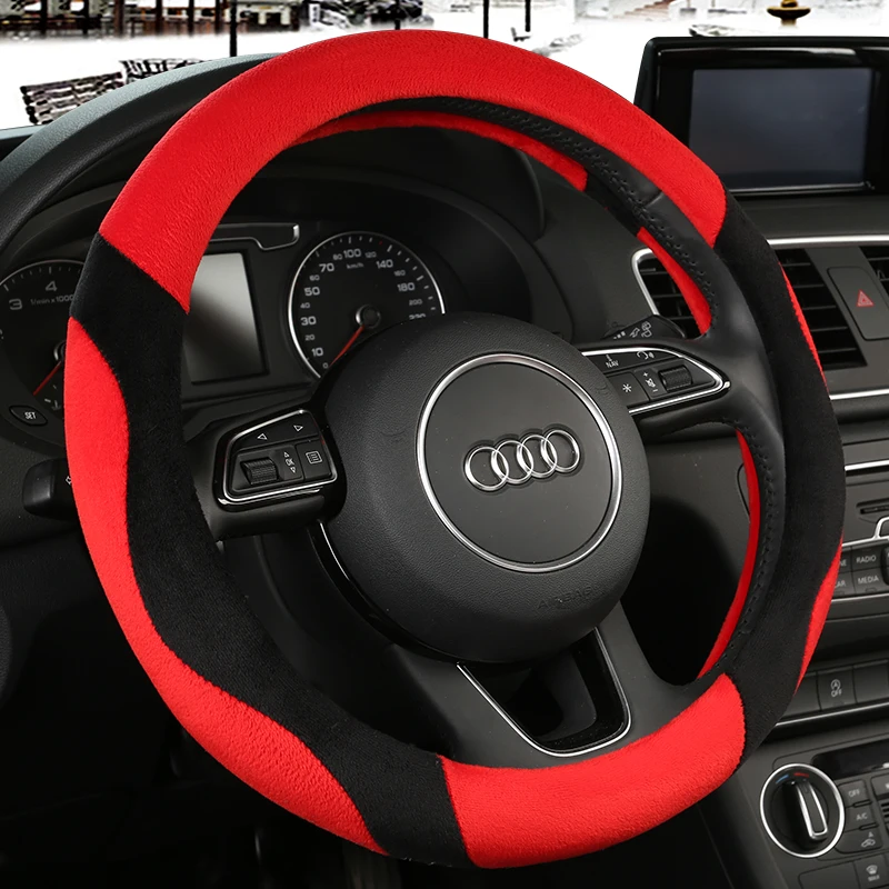 KKYSYELVA Winter Car steering wheel cover Warm Plush Steering-wheel Protector Cover 38cm Interior Accessories
KKYSYELVA Winter Car steering wheel cover Warm Plush Steering-wheel Protector Cover 38cm Interior Accessories
