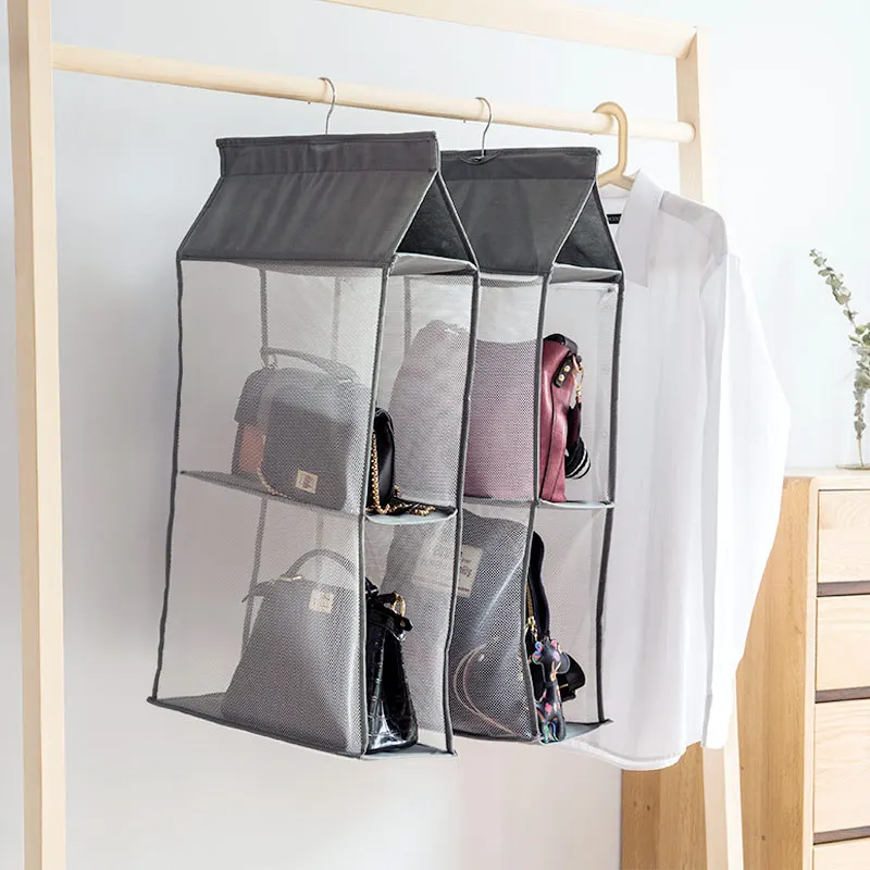 Hang Wall Hung Bag To Receive Bag Wardrobe Hanging Up Bag Multi-layer Fabric Dustproof Storage Shelves Hanging Organizer
Hang Wall Hung Bag To Receive Bag Wardrobe Hanging Up Bag Multi-layer Fabric Dustproof Storage Shelves Hanging Organizer