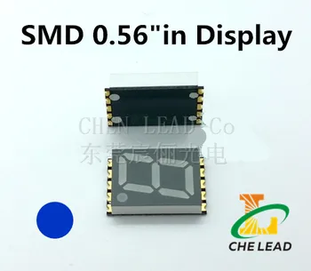 BLUE 0.56" 0.56in SMD digital tube 1 digit LED Display Module 0.56 inch 7 Segment Digital 0.56inches LED Display
BLUE 0.56" 0.56in SMD digital tube 1 digit LED Display Module 0.56 inch 7 Segment Digital 0.56inches LED Display