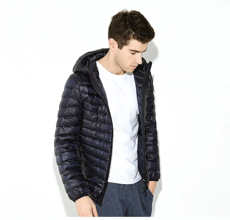 chaqueta pluma hombre