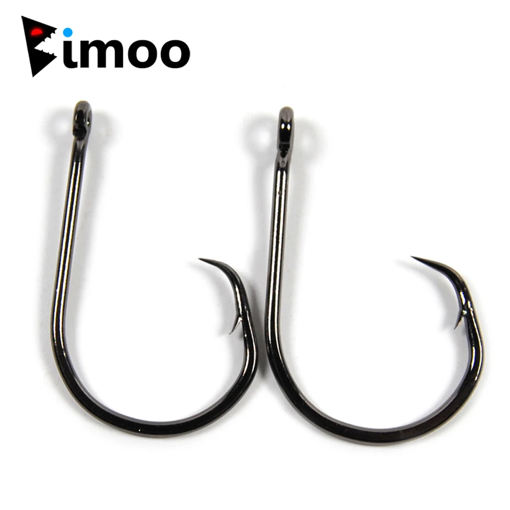 Bimoo 50pcs Circle Hook for Fishing High Carbon Steel Saltwater Fishhook 1 1/0 2/0 3/0 4/0 5/0 6/0 7/0 8/0 9/0 10/0 Sea Fishhook
Bimoo 50pcs Circle Hook for Fishing High Carbon Steel Saltwater Fishhook 1 1/0 2/0 3/0 4/0 5/0 6/0 7/0 8/0 9/0 10/0 Sea Fishhook