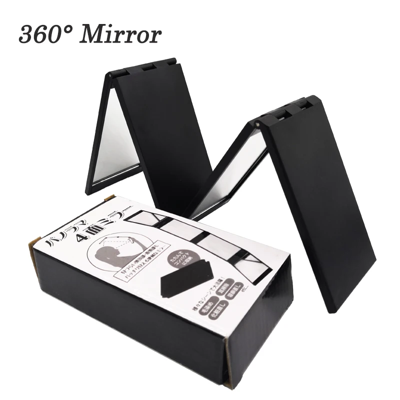 360 Degrees Mirror For Hair Care Product Accessories 4 panel Extendable Mirror Neutral Package
360 Degrees Mirror For Hair Care Product Accessories 4 panel Extendable Mirror Neutral Package