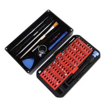 76Pcs/Set Magnetic Screwdriver Set 76 In 1 Set Precision Screw Driver Tools Repair Tools For Phone Game Console Tablet
76Pcs/Set Magnetic Screwdriver Set 76 In 1 Set Precision Screw Driver Tools Repair Tools For Phone Game Console Tablet