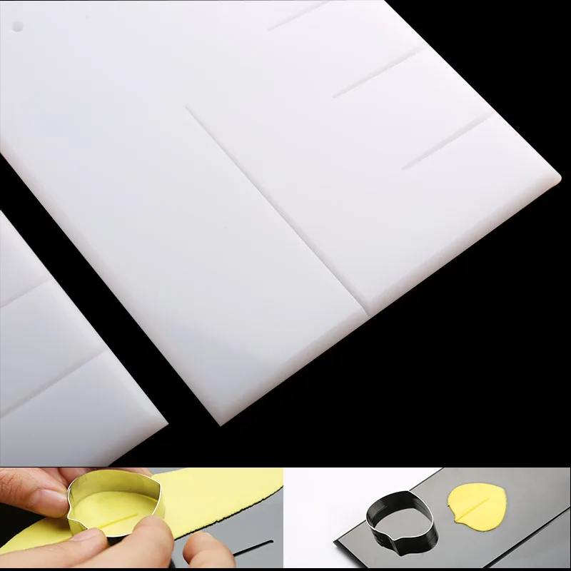 Large Sugar Flower Veining Board Sugarcraft Modelling Board Fondant Leaves Petals Veining Board Plate Non-stick frosted surface
Large Sugar Flower Veining Board Sugarcraft Modelling Board Fondant Leaves Petals Veining Board Plate Non-stick frosted surface