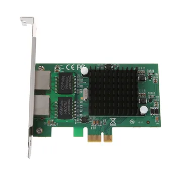 PCI-Express Dual Port 10/100/1000Mbps Gigabit Ethernet Card Server Adapter NIC EXPI9402PT Controller Intel 82571
PCI-Express Dual Port 10/100/1000Mbps Gigabit Ethernet Card Server Adapter NIC EXPI9402PT Controller Intel 82571
