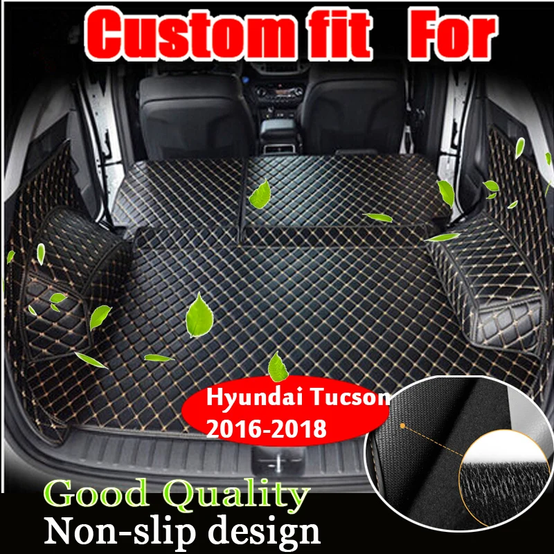 High quality Full set car full trunk mats for Hyundai Tucson 2017 waterproof boot carpets cargo liner mat for Tucson 2016
High quality Full set car full trunk mats for Hyundai Tucson 2017 waterproof boot carpets cargo liner mat for Tucson 2016