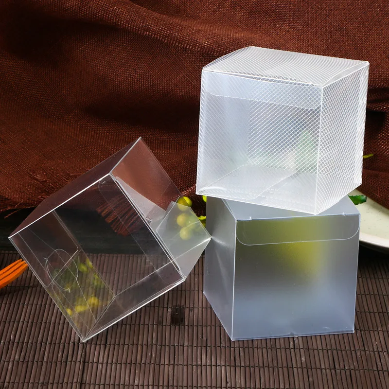 100PCS 4*4*4cm Square Plastic Clear PVC Boxes Transparent Waterproof Gift Box PVC Carry Cases Packaging Box for Jewelry/Candy
100PCS 4*4*4cm Square Plastic Clear PVC Boxes Transparent Waterproof Gift Box PVC Carry Cases Packaging Box for Jewelry/Candy