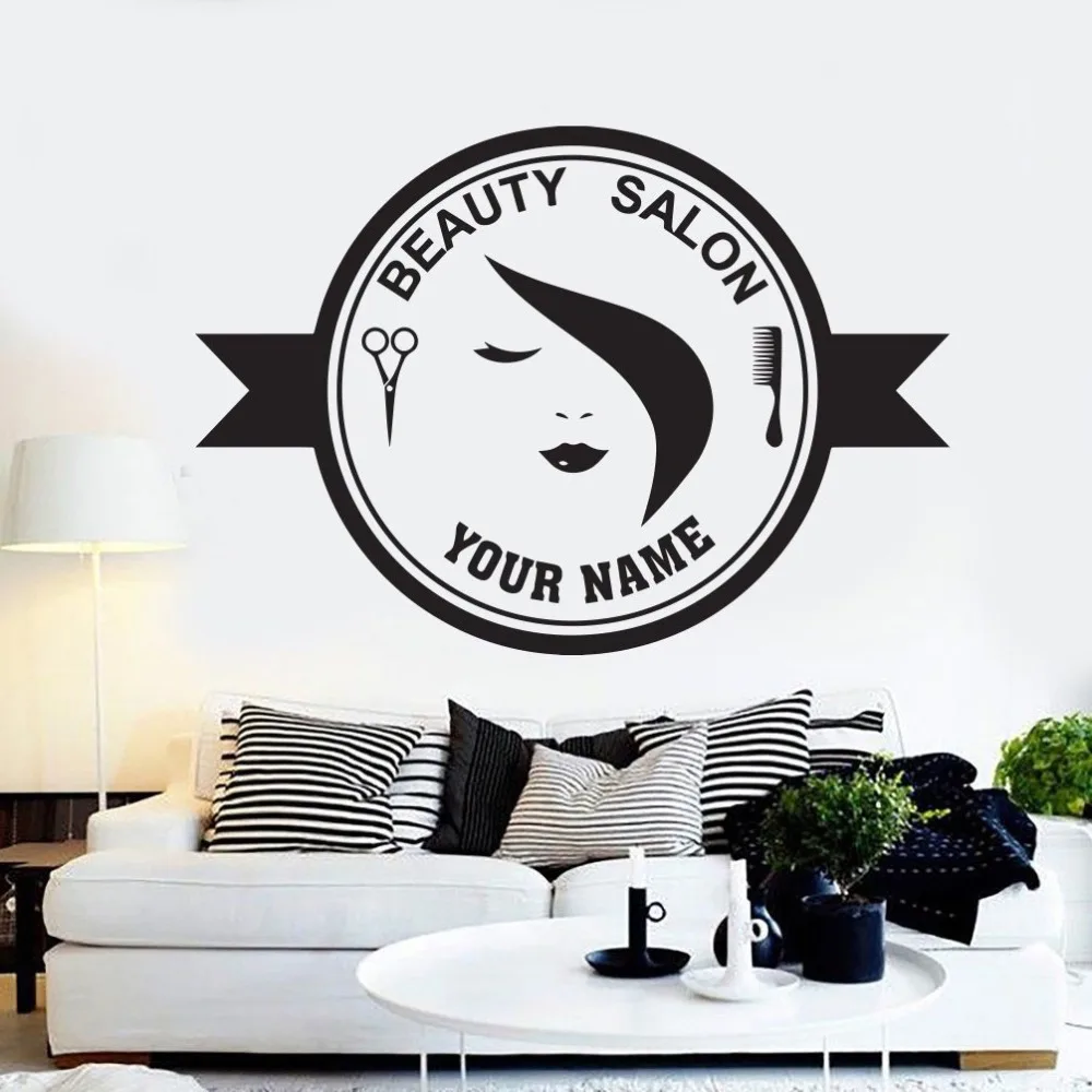Beauty hair salon hair studio Barber's label wall stickers mark Removable Vinyl salon art decors glass wall decals G151
Beauty hair salon hair studio Barber's label wall stickers mark Removable Vinyl salon art decors glass wall decals G151