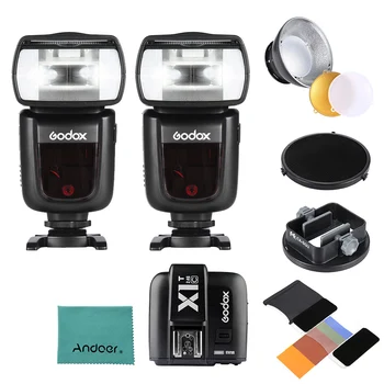 Godox V850II Camera Flash Speedlite + TTL Wireless Transmitter+Beauty Dish+Honeycomb Grid+Color Filter+Mount Adapter+Clean Cloth
Godox V850II Camera Flash Speedlite + TTL Wireless Transmitter+Beauty Dish+Honeycomb Grid+Color Filter+Mount Adapter+Clean Cloth